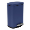 Siko Spirella pedálový odpadkový koš AKIRA matná modrá ocel 5 L 10.20821 Siko Spirella pedálový odpadkový koš AKIRA matná modrá ocel 5 L 10.20821