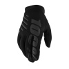 100% BRISKER Women's Gloves Black - L