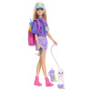 Mattel Barbie Bábika na výlete so psíkom Mattel Barbie Bábika na výlete so psíkom