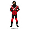 Detský kostým NINJA červený - veľ. 7-9 rokov Detský kostým NINJA červený - veľ. 7-9 rokov