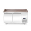 Chladiaci stôl na pizzu so žulovou pracovnou doskou, 2-dverový, Arktic, 250L, žula, 230V/250W, 1510x800x(H)875mm Chladiaci stôl na pizzu so žulovou pracovnou doskou, 2-dverový, Arktic, 250L, žula, 230V/250W, 1510x800x(H)875mm