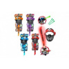 Teddies Ninja sada plast meč + maska + šípky 3ks na batérie so zvukom svetlom 4 farby Teddies Ninja sada plast meč + maska + šípky 3ks na batérie so zvukom svetlom 4 farby