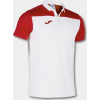Joma Polokošeľa POLO SHIRT HOBBY II WHITE-RED S/S Veľkosť: 2XS Joma Polokošeľa POLO SHIRT HOBBY II WHITE-RED S/S Veľkosť: 2XS