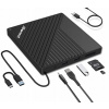 JBONEST USB 3.0 & Type-C DVD/CD napaľovačka s čítačkou SD/TF kariet JBONEST USB 3.0 & Type-C DVD/CD napaľovačka s čítačkou SD/TF kariet