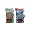 Teddies Pazúry vystreľovací drak/dinosaurus plast 11x29cm 2 farby na karte Teddies Pazúry vystreľovací drak/dinosaurus plast 11x29cm 2 farby na karte