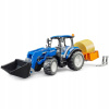 BRUDER 02187 Traktor New Holland T5.120 s nakladačom a nákladnou skriňou BRUDER 02187 Traktor New Holland T5.120 s nakladačom a nákladnou skriňou
