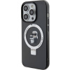 Plastové puzdro Karl Lagerfeld na Apple iPhone 15 Pro Max KLHMP15XHMRSKCK Ringstand Karl and Choupette MagSafe čierne Plastové puzdro Karl Lagerfeld na Apple iPhone 15 Pro Max KLHMP15XHMRSKCK Ringstand Karl and Choupette MagSafe čierne