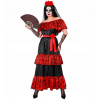 KOSTÝM LOS MUERTOS PRE ŽENY ČIERNO-ČERVENÝ KARNEVALOVÝ OUTFIT XS KOSTÝM LOS MUERTOS PRE ŽENY ČIERNO-ČERVENÝ KARNEVALOVÝ OUTFIT XS