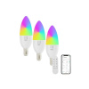 IMMAX NEO LITE SMART sada 3x žárovka LED E14 6W RGB+CCT, stmívatelná, Wi-Fi, Beacon, DO, TUYA IMMAX NEO LITE SMART sada 3x žárovka LED E14 6W RGB+CCT, stmívatelná, Wi-Fi, Beacon, DO, TUYA