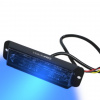 Výstražné zábleskové svetlo VISIONPRO, 6x LED, modré, ploché Výstražné zábleskové svetlo VISIONPRO, 6x LED, modré, ploché