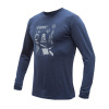 SENSOR Merino Active Outside pánske tričko dl. rukáv Deep Blue - XXL SENSOR Merino Active Outside pánske tričko dl. rukáv Deep Blue - XXL