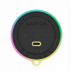 Bluetooth reproduktor Canyon OnMove 13 5W RGB TWS Magnetický USB-C Čierny Bluetooth reproduktor Canyon OnMove 13 5W RGB TWS Magnetický USB-C Čierny
