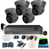 Kenik Surveillance Kit 4 2MPx kamery 5v1 rekordér 1TB Kenik Surveillance Kit 4 2MPx kamery 5v1 rekordér 1TB