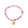 Biju Náramok so srdiečkom ružový 2002793-1 Biju Náramok so srdiečkom ružový 2002793-1