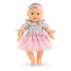 Bábika Mon Adorable Grand Poupon Blossom Garden Corolle s modrými klipkajúcimi očami špúliace ústočká so sukničkou 36 cm od 24 mes Bábika Mon Adorable Grand Poupon Blossom Garden Corolle s modrými klipkajúcimi očami špúliace ústočká so sukničkou 36 cm od 24 mes