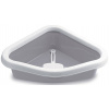 Stefanplast Sprint Corner Rohová mačacia toaleta 40x56x14cm Stefanplast Sprint Corner Rohová mačacia toaleta 40x56x14cm
