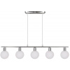 Candellux Oden závesné svietidlo 5x40 W biela-chrómová 35-03270 Candellux Oden závesné svietidlo 5x40 W biela-chrómová 35-03270