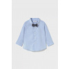 Detská košeľa Mayoral 2111.3F.Baby.9BYA modrá 86 Detská košeľa Mayoral 2111.3F.Baby.9BYA modrá 86