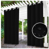 Záhradný záves do altánku na krúžkoch MIG143 čierny Čierna 155 x 240 cm Záhradný záves do altánku na krúžkoch MIG143 čierny Čierna 155 x 240 cm