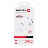 Swissten USB-C UK Travel Charger (25W) - 22045400 - White Swissten USB-C UK Travel Charger (25W) - 22045400 - White