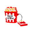 AppleMix Puzdro / obal preApple AirPods - silikónové - červené - pop corn AppleMix Puzdro / obal preApple AirPods - silikónové - červené - pop corn