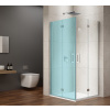 Gelco LORO sprchové dvere skladacie pre rohový vstup 900mm, číre sklo GN4790 Gelco LORO sprchové dvere skladacie pre rohový vstup 900mm, číre sklo GN4790