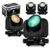 BeamZ Cobra Wash120 LED wash moving head set - Sada 4 kusov vo flightcase - Wash moving heads - RGBW BeamZ Cobra Wash120 LED wash moving head set - Sada 4 kusov vo flightcase - Wash moving heads - RGBW