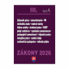 Zákony III A 2026 Pracovnoprávne vzťahy a zamestnávanie (Zákonník práce, Minimálna mzda, Služby zamestnanosti, Inšpekcia práce, BOZP) Zákony III A 2026 Pracovnoprávne vzťahy a zamestnávanie (Zákonník práce, Minimálna mzda, Služby zamestnanosti, Inšpekcia práce, BOZP)