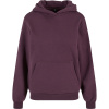 Build your Brand Mikina s kapucí Fluffy BY 289, oversize, dámská COT560289ann02-plum purple M Švestková fialová Build your Brand Mikina s kapucí Fluffy BY 289, oversize, dámská COT560289ann02-plum purple M Švestková fialová