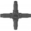 GARDENA MDS Spojka 4-cestná 4,6 mm 13214-20 GARDENA MDS Spojka 4-cestná 4,6 mm 13214-20