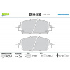 Sada brzdových platničiek kotúčovej brzdy VALEO 610455 Sada brzdových platničiek kotúčovej brzdy VALEO 610455