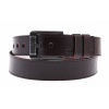 Pánsky kožený opasok Black Hand 120-93 tmavo hnedý Veľkosť opasku = obvod vášho pása (cm): 115 cm Pánsky kožený opasok Black Hand 120-93 tmavo hnedý Veľkosť opasku = obvod vášho pása (cm): 115 cm