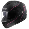 LS2 Helmets LS2 FF908 STROBE II LUX M.BLACK PINK-06 LS2 Helmets LS2 FF908 STROBE II LUX M.BLACK PINK-06