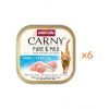 ANIMONDA Carny Pure & Mild kuracie a treska 6x100g mokré krmivo pre mačky ANIMONDA Carny Pure & Mild kuracie a treska 6x100g mokré krmivo pre mačky