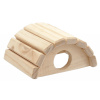 Small Animal domek Půlkruh dřevěný 15 x 13 x 7,5 cm Small Animal domek Půlkruh dřevěný 15 x 13 x 7,5 cm