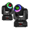 BeamZ Panther 35 set 2 otočných hláv - S LED kruhom a 35W LED BeamZ Panther 35 set 2 otočných hláv - S LED kruhom a 35W LED