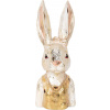 Decorative Figurine Rabbit 29 Cm White Plastic - 12*12*29 cm - Clayre & Eef Decorative Figurine Rabbit 29 Cm White Plastic - 12*12*29 cm - Clayre & Eef