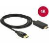 DeLOCK - Video kabel - DisplayPort / HDMI - DisplayPort (M) do HDMI (M) - 3 m - trojnásobně stíněná 85318 DeLOCK - Video kabel - DisplayPort / HDMI - DisplayPort (M) do HDMI (M) - 3 m - trojnásobně stíněná 85318