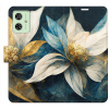 iSaprio Flip Gold Flowers pro Motorola Moto G54 5G / G54 5G Power Edition goflow-FLP2-MoG54 iSaprio Flip Gold Flowers pro Motorola Moto G54 5G / G54 5G Power Edition goflow-FLP2-MoG54