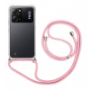 Kryt TopQ Xiaomi Poco X5 Pro 5G s ružovou šnúrkou priehľadný 96033 Kryt TopQ Xiaomi Poco X5 Pro 5G s ružovou šnúrkou priehľadný 96033