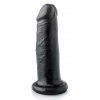 HardToys Neil, čierne vinylové dildo 16 x 4,5 cm HardToys Neil, čierne vinylové dildo 16 x 4,5 cm
