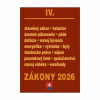 Zákony IV 2026 – stavebné zákony a predpisy (Úplné znenie po novelách k 1. 1. 2026) Zákony IV 2026 – stavebné zákony a predpisy (Úplné znenie po novelách k 1. 1. 2026)