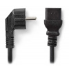 NEDIS napájecí kabel 230V/ přípojný 16A/ konektor IEC-320-C19/ úhlová zástrčka Schuko/ černý/ bulk/ 2m CEGL10300BK20 NEDIS napájecí kabel 230V/ přípojný 16A/ konektor IEC-320-C19/ úhlová zástrčka Schuko/ černý/ bulk/ 2m CEGL10300BK20
