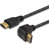 Kabel HDMI(A)-HDMI(A) úhlový 1,5m Savio CL-04 Kabel HDMI(A)-HDMI(A) úhlový 1,5m Savio CL-04