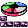 BERGE LED pásek - SMD 5050 - RGB+CW - 5 m - 60 LED/m - 14,4 W/m - IP20 BERGE LED pásek - SMD 5050 - RGB+CW - 5 m - 60 LED/m - 14,4 W/m - IP20