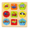 Drevená farebná vkladačka - dopravné prostriedky Drevená farebná vkladačka - dopravné prostriedky
