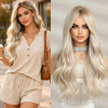 Parochňa dlhé vlasy syntetická blond NCDSHAIR dámska Parochňa dlhé vlasy syntetická blond NCDSHAIR dámska