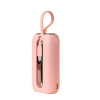 Mini powerbanka Joyroom 10000mAh Colorful Series 22,5W s 2 vstavanými USB C a Lightning káblami ružová (JR-L012) (Mini powerbanka Joyroom 10000mAh Colorful Series 22,5W s 2 vstavanými USB C a Lightnin Mini powerbanka Joyroom 10000mAh Colorful Series 22,5W s 2 vstavanými USB C a Lightning káblami ružová (JR-L012) (Mini powerbanka Joyroom 10000mAh Colorful Series 22,5W s 2 vstavanými USB C a Lightnin