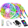 YWXLight 15m SMD5050 RGB LED pásik, sada odolná voči pádu s diaľkovým ovládaním, adaptérom, ovládačom (SMD 5050) YWXLight 15m SMD5050 RGB LED pásik, sada odolná voči pádu s diaľkovým ovládaním, adaptérom, ovládačom (SMD 5050)