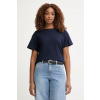 United Colors of Benetton basic tričko dámske bavlnené 3096D10CP tmavomodrá S United Colors of Benetton basic tričko dámske bavlnené 3096D10CP tmavomodrá S